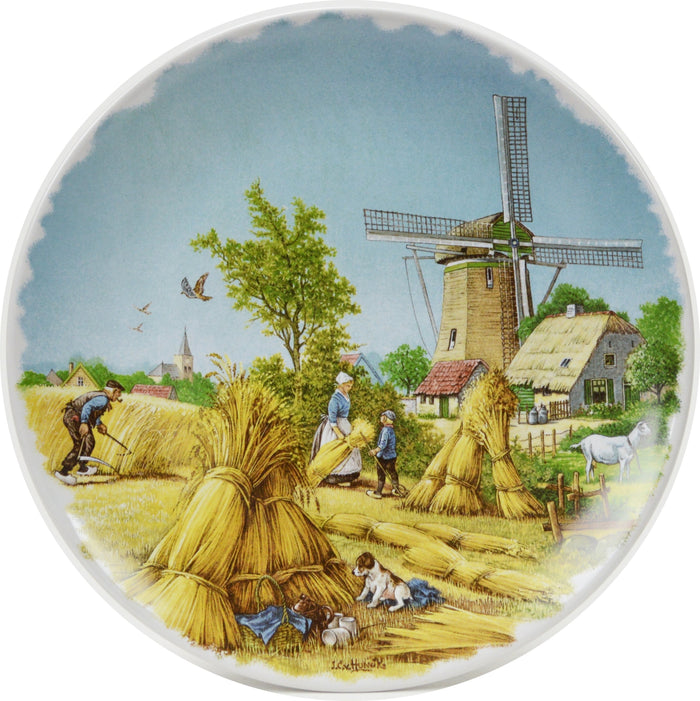 Souvenir Plate Summer Scene Color - ScandinavianGiftOutlet