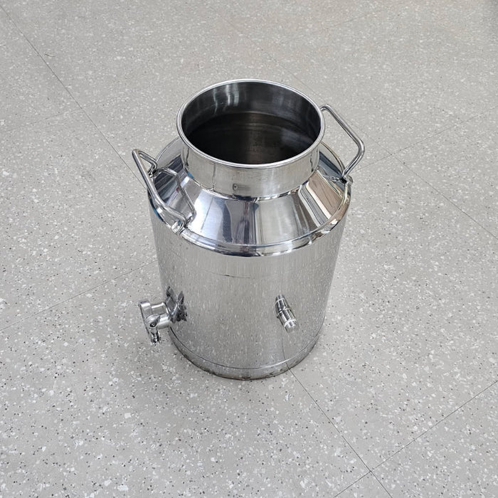 Stainless Milk Can Style Stock Pot