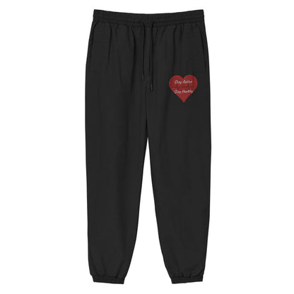 Stay Active Stay Healthy Recycled tracksuit trousers
