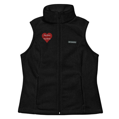 Stay Active Stay Healthy Women’s Columbia fleece vest