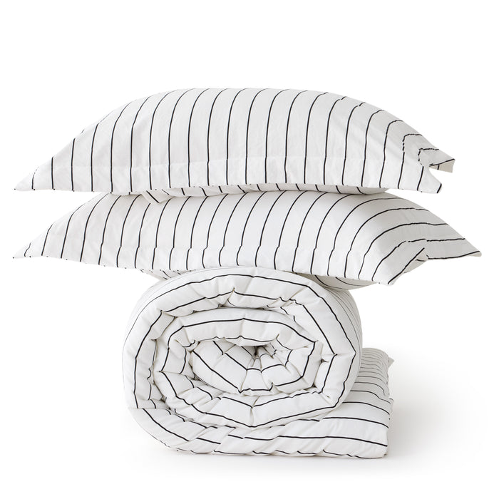 Striped Comforter Set