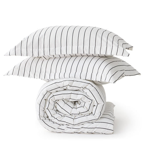 Striped Comforter Set