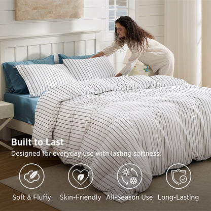 Striped Comforter Set
