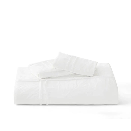 Striped Tufted Embroidery Duvet Cover Set
