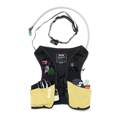 Strive 10 Vest Yellow SS26 - Front Packed
