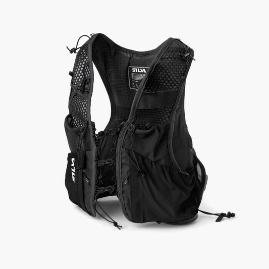 Strive 5 Vest Black SS26 - Front GREY