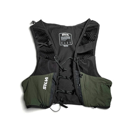 Strive 5 Vest Green SS26 - Front flat