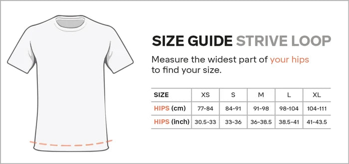 Size guide - Strive Loop