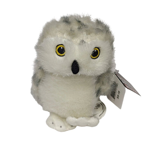 Stuffed Animal House Snowy Owl 4.5"-SS-19-Pumpkin Pie Kids Canada