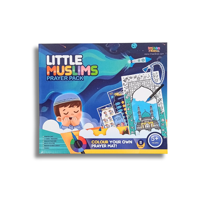Super Muslim Prayer Pack for Boys Imaan Kidz
