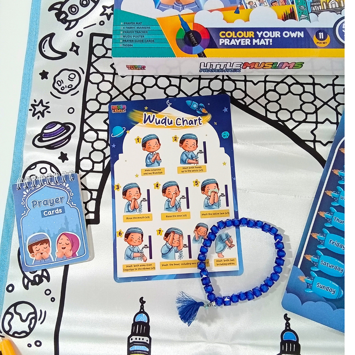 Super Muslim Prayer Pack for Boys Imaan Kidz