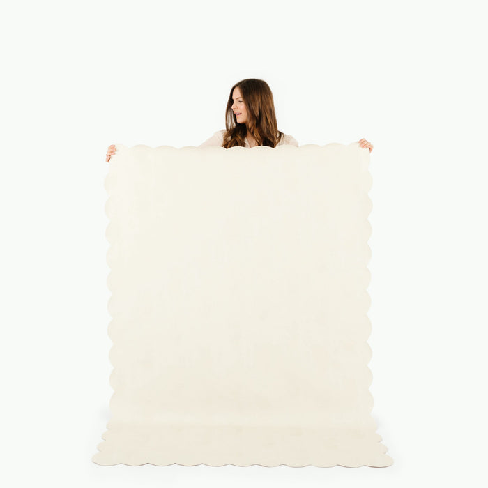 Ivory Scallop / 6 Foot