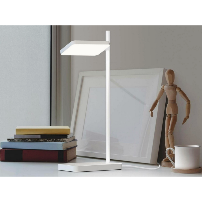Talia Table Lamp in White