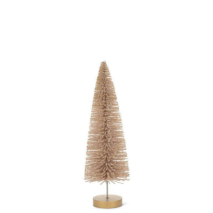 Taupe Glitter Tree