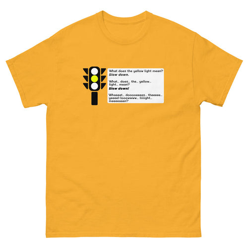 Taxi: Yellow Light Men's Classic Tee