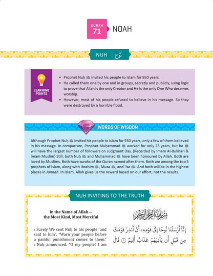 THE CLEAR QURAN Book on Building Understanding Of the Quran For Kids Muslim Memories