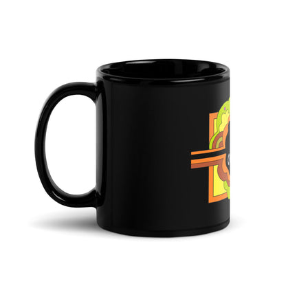 The Electric Company Black Glossy Mug (11 oz.)