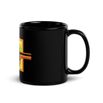The Electric Company Black Glossy Mug (11 oz.)