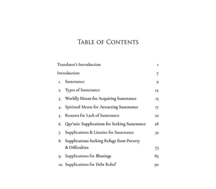 The Keys to Abundant Provisions: Practices and Prayers for Sustenance and Ease IMAM GHAZALI FOUNDATION