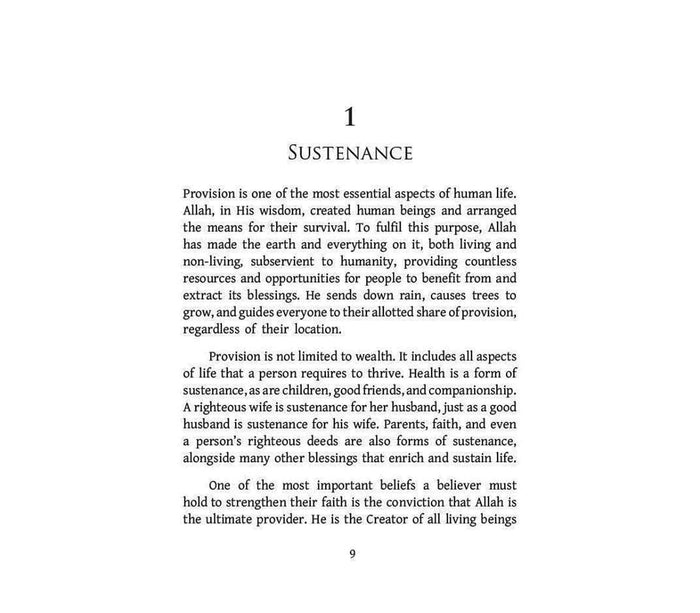 The Keys to Abundant Provisions: Practices and Prayers for Sustenance and Ease IMAM GHAZALI FOUNDATION