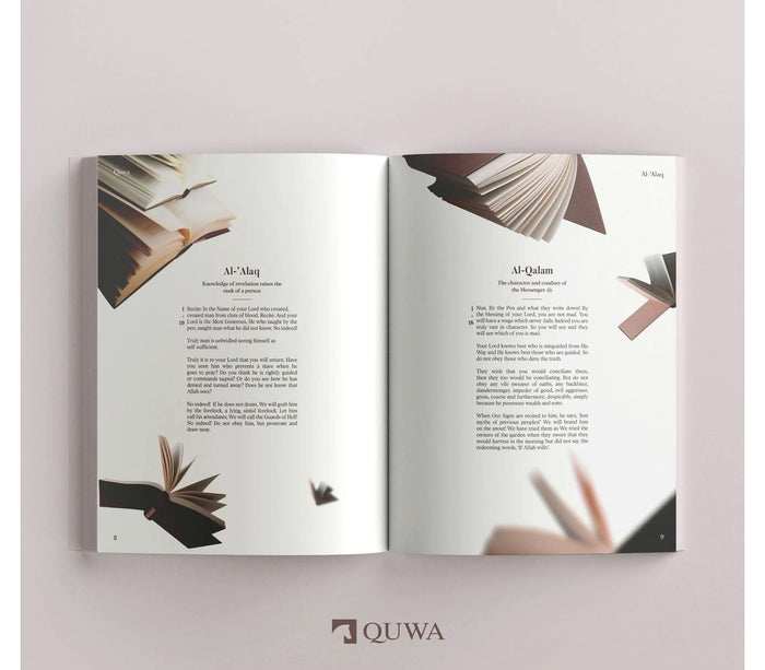 The Quran as Revealed Hardcover Quwa