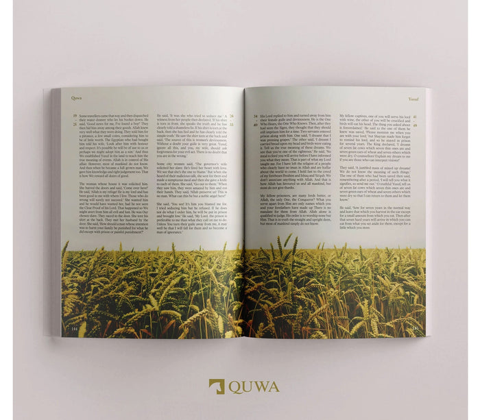 The Quran as Revealed Hardcover Quwa