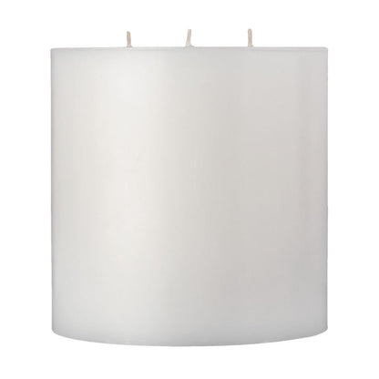 Three Wick White Candle