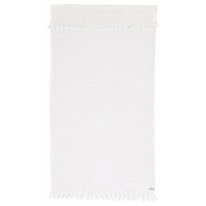 Tofino Towel Co - Turkish Hand Towel 100% cotton The Crescent - White