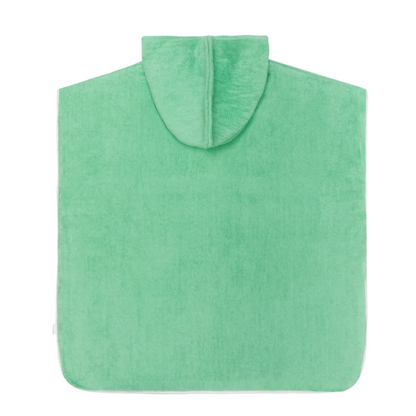 unisex gustavia green hooded towel coverup
