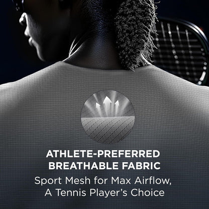 Cooling blanket fabric with breathable sport mesh for max airflow and athlete comfort.