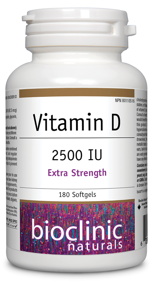 Vitamin D3 · 2500 Iu (180 Gel)