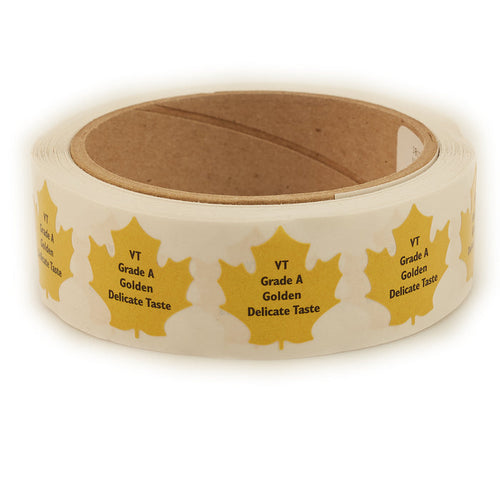 VT Grade A Golden Delicate Taste Grade Label (500/roll)
