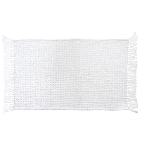 Waffle Hand Towel - White