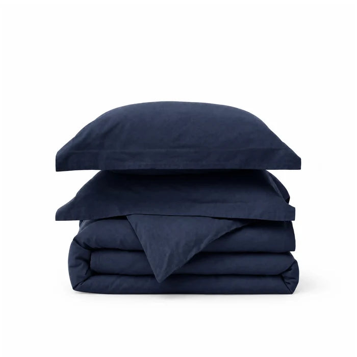 Washed Cotton Duvet Cover Set