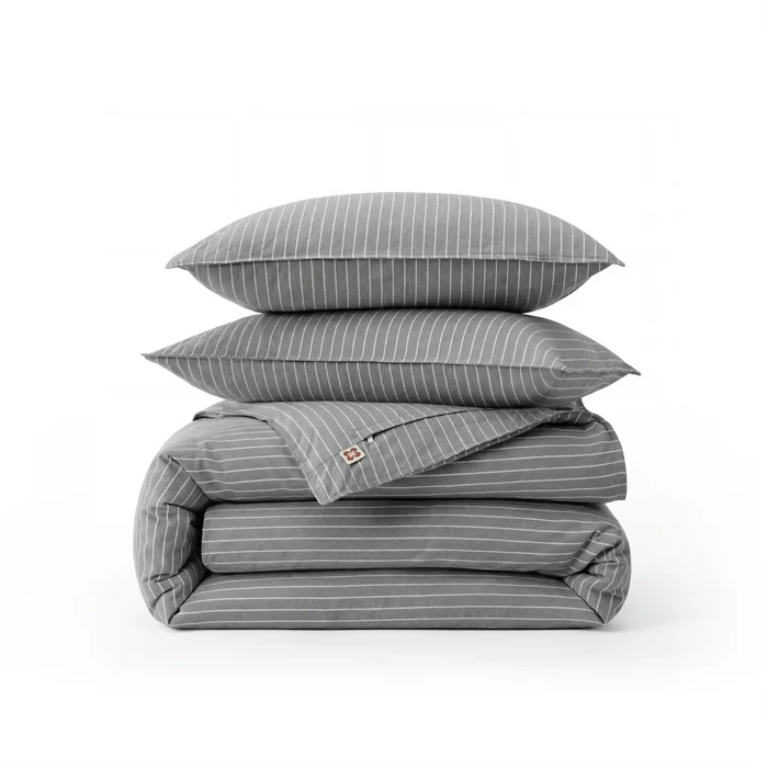 Striped Dark Grey / Queen