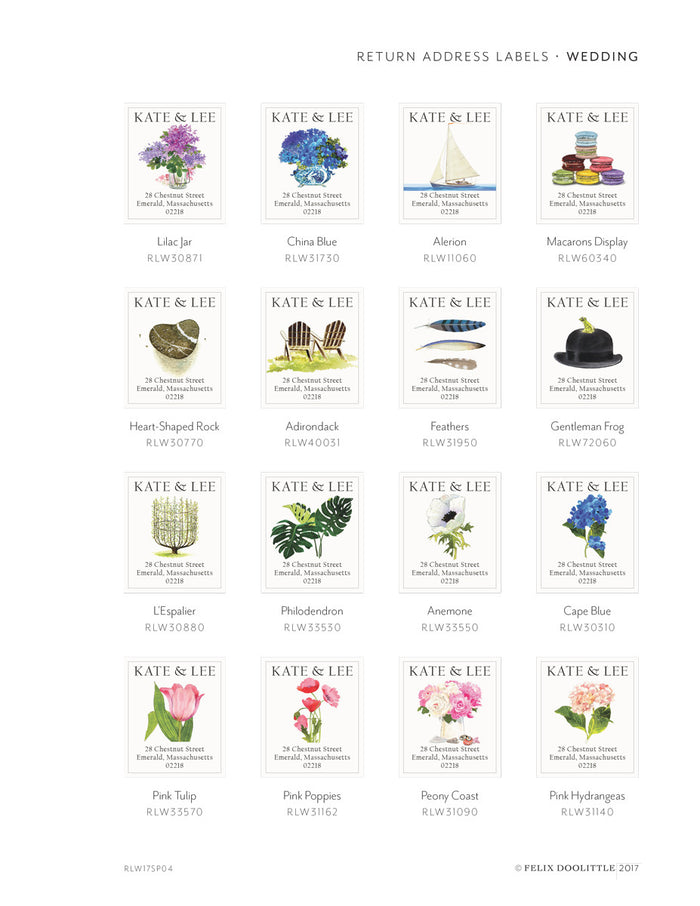 Wedding Collection -- 6 Pages · RLW17SP04