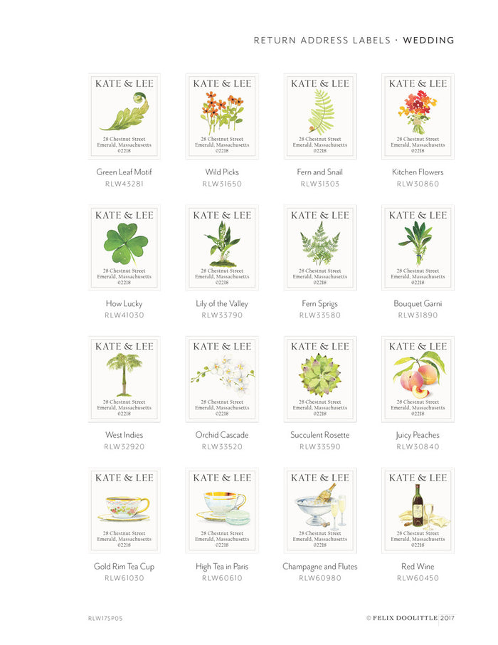 Wedding Collection -- 6 Pages · RLW17SP04