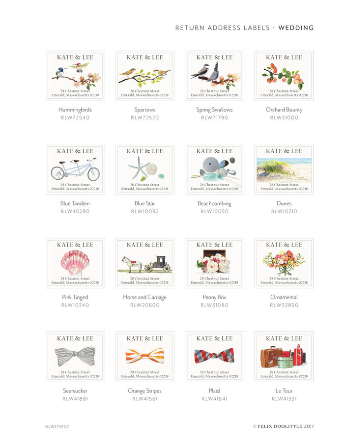 Wedding Collection -- 6 Pages · RLW17SP04