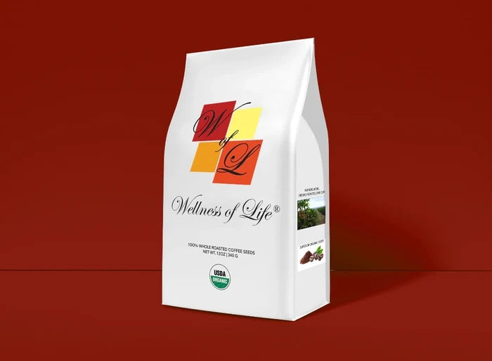 Wellness of Life Private Label Coffee bag 12oz