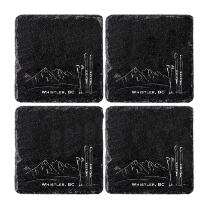 Whistler Slate Coasters