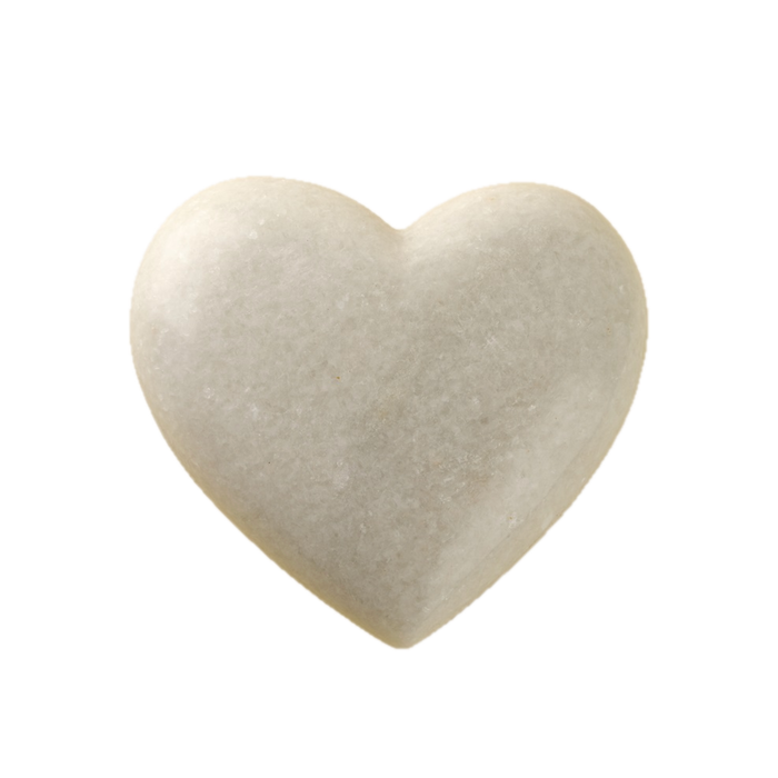 White Marble Heart