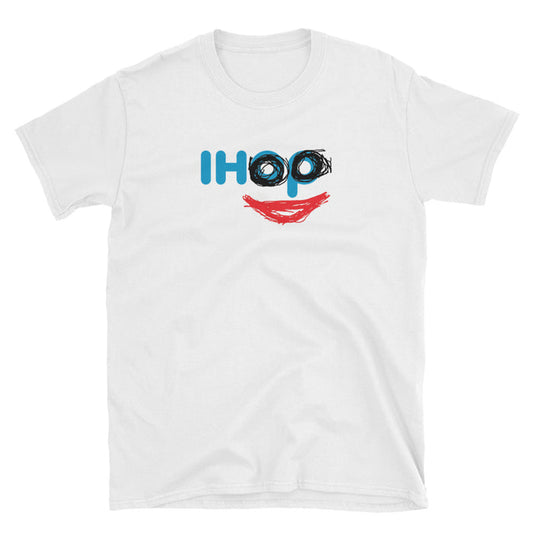 Why So Serious? Pancake Short Sleeve Unisex T-Shirt