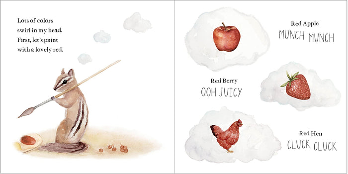 Wishy Washy: A Book of First Words & Colors