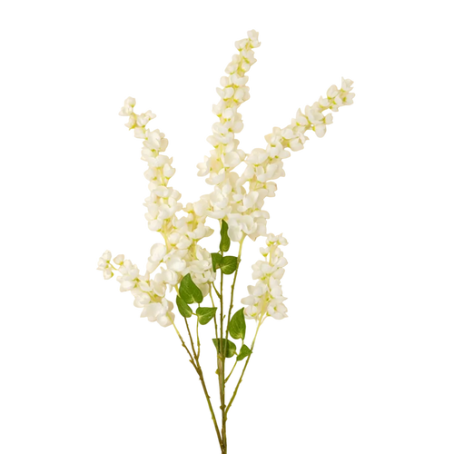 Wisteria Cascade in White