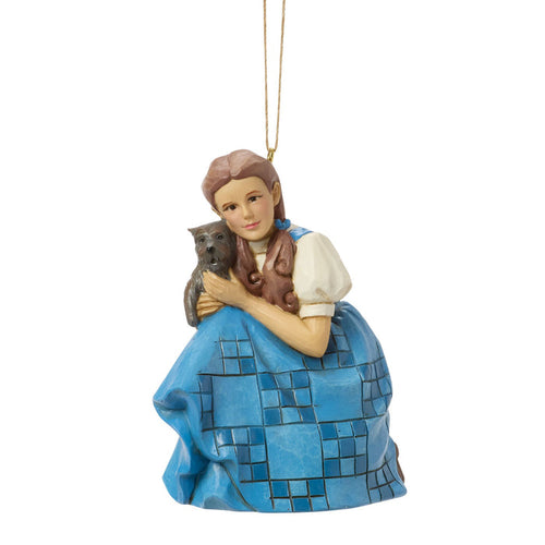 Wizard of Oz by Jim Shore | Dorothy With Toto Ornament | Hanging Ornament