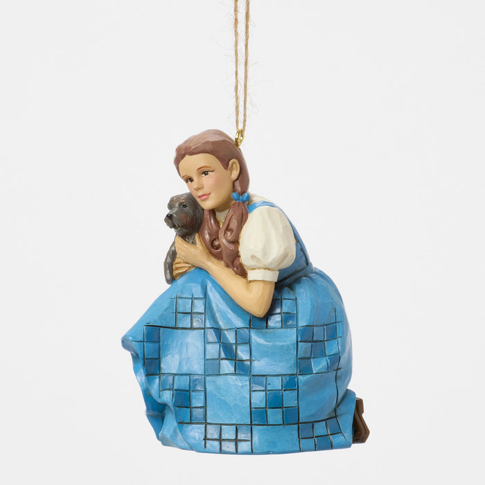 Wizard of Oz by Jim Shore | Dorothy With Toto Ornament | Hanging Ornament
