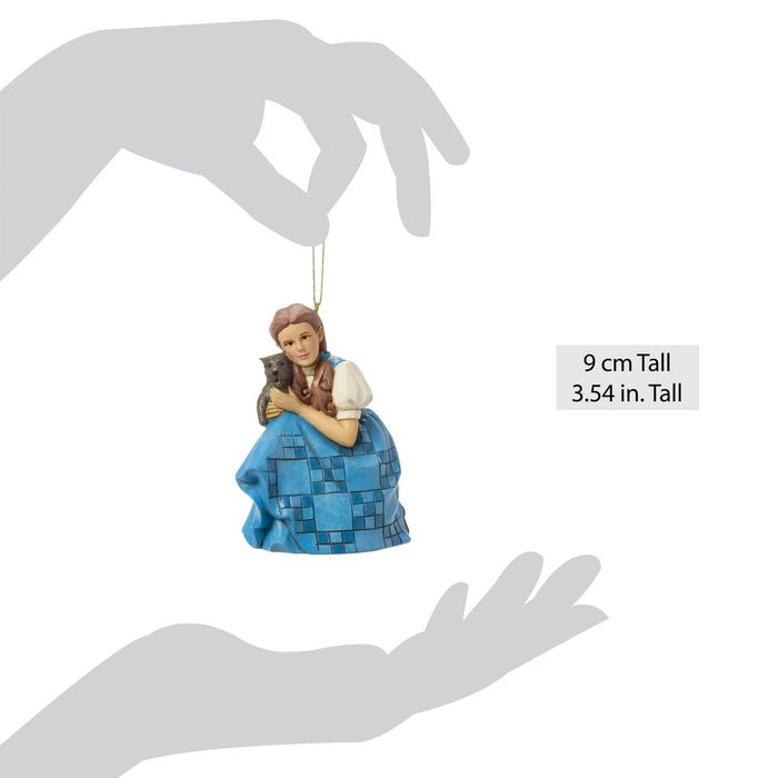 Wizard of Oz by Jim Shore | Dorothy With Toto Ornament | Hanging Ornament