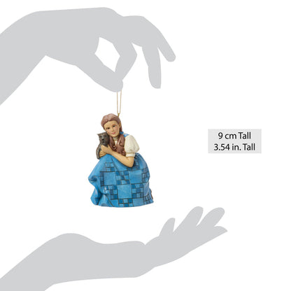 Wizard of Oz by Jim Shore | Dorothy With Toto Ornament | Hanging Ornament