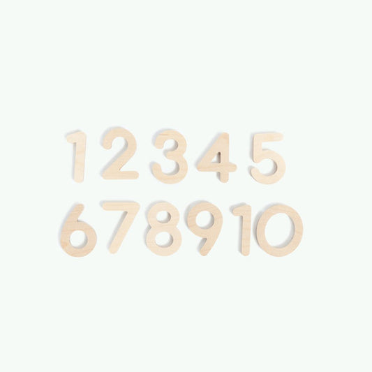 Birch@Wooden Numbers