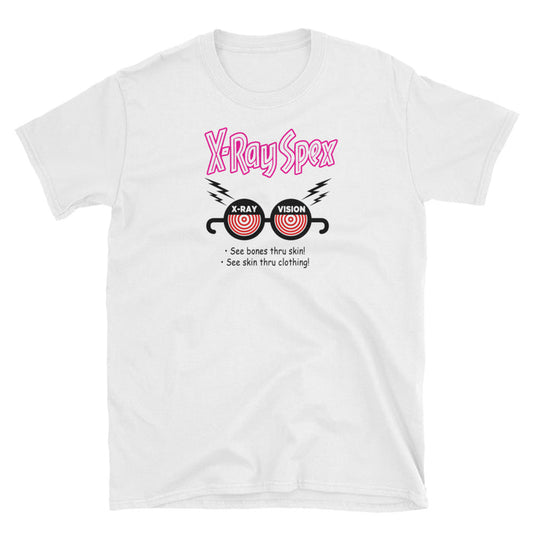 X-Ray Spex Short Sleeve Unisex T-Shirt